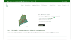 Desktop Screenshot of maineloggers.com